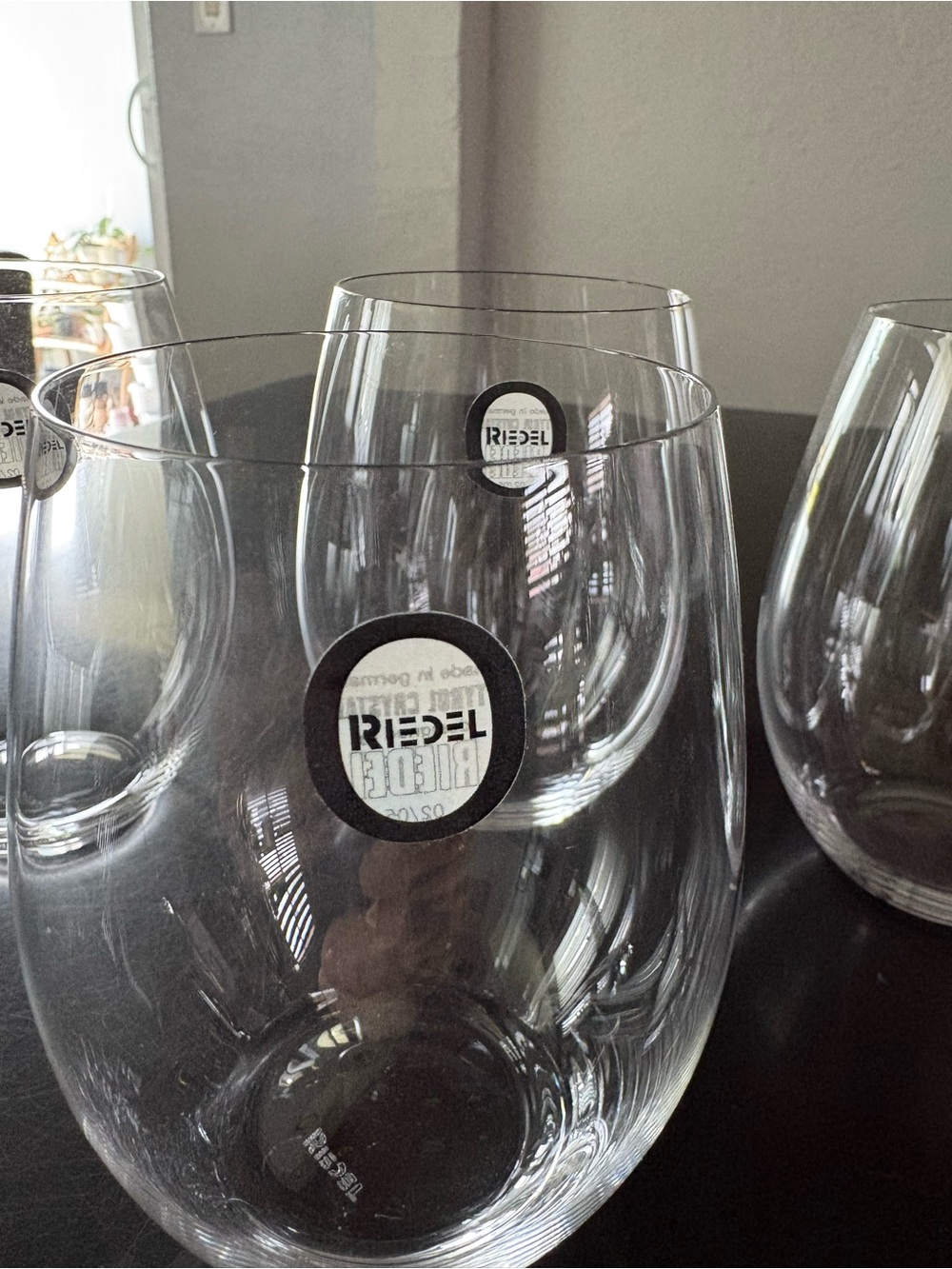 Riedel "O" Collection stemless wine tumblers - Picture 3 of 5